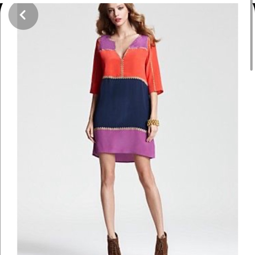 BCBGMaxAzria silk dress Aidas - Picture 3 of 10